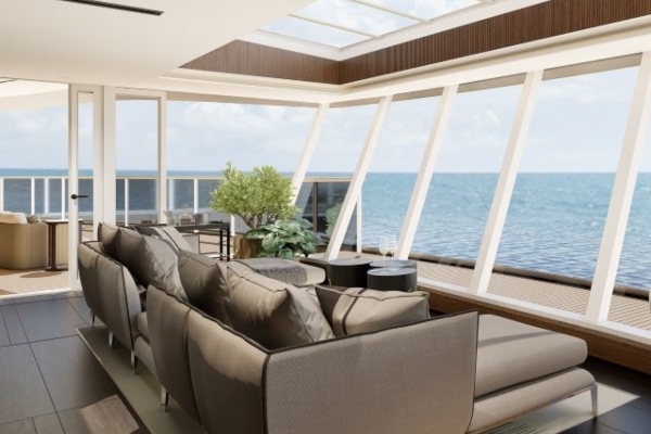 Regent Seven Seas Cruises presenta suite de 800 metros cuadrados