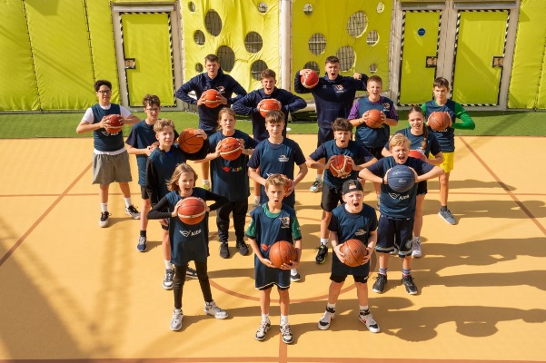 AIDA y Rostock Seawolves se unen en campamentos de básquetbol en alta mar