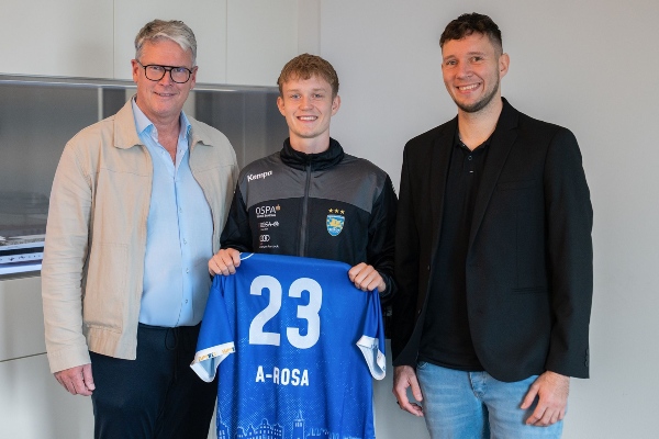 A-Rosa amplía auspicio a equipo de handbol HC Empor Rostock