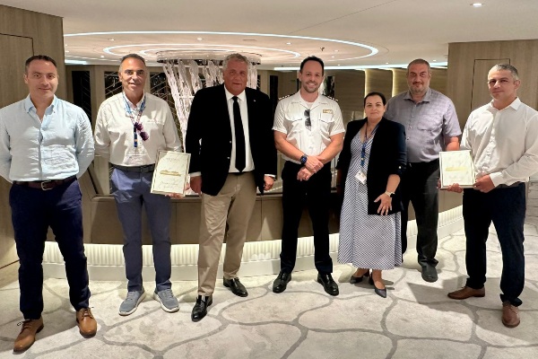 Allura realiza recalada inaugural a Valletta Cruise Port