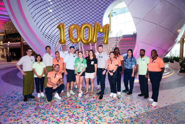 Royal Caribbean celebra 100 millones de huéspedes