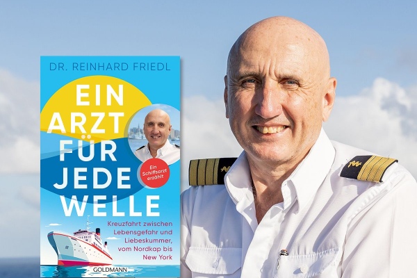 Médico de flota Mein Schiff lanza libro