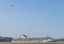 Carnival Cruise Line cierra temporada en Puerto de Dover con espectáculo aéreo