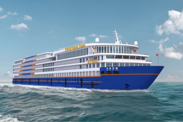 Victoria Cruises prepara buque híbrido para recorrer río Yangtze