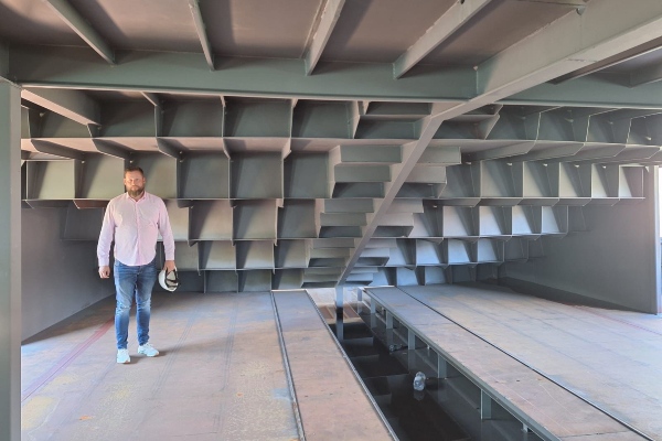 Parte nueva etapa en construcción del Transcend Connect