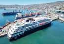 Fridtjof Nansen arriba a Puerto de Valparaíso con segunda escala de la temporada