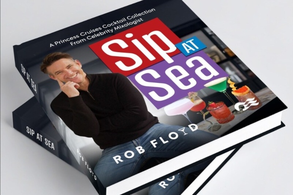 Princess Cruises y mixólogo Rob Floyd presentan libro de cócteles