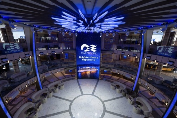 Star Princess zarpa en viaje inaugural por el Mediterráneo