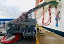 Con ayuda del MSC Seaview y un robot prueban nueva energía en tierra en La Spezia