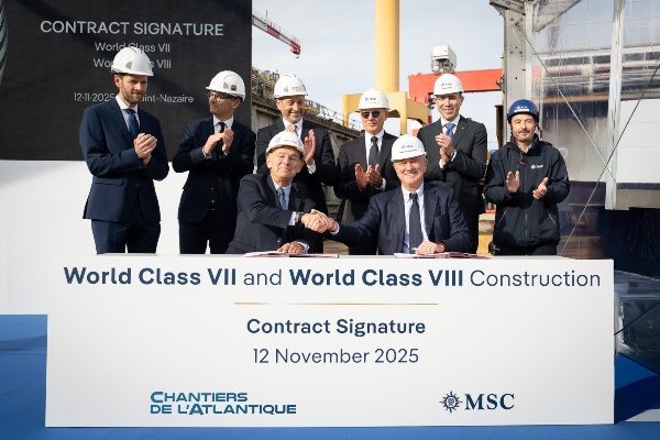 MSC Cruises encarga dos nuevos barcos clase World