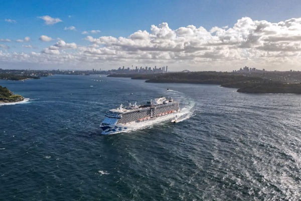 Princess Cruises presenta la temporada de verano 2027-28 en Australia con tres barcos con puerto base en Australia