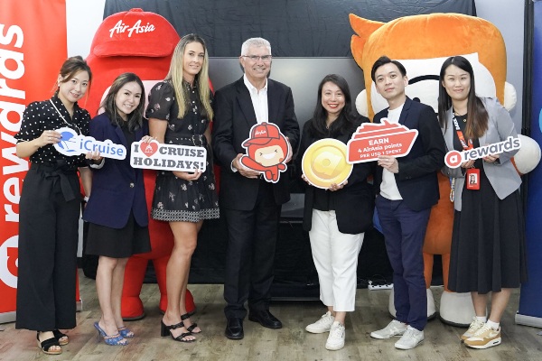 AirAsia Rewards se asocia con Arrivia para lanzar plataforma de reserva de cruceros