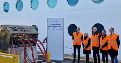 Haropa Port espera que 30% de cruceros se conecten a energía en tierra este año