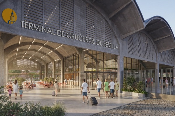 Sevilla adjudica gestión y construcción de nueva terminal de cruceros que dejará Muelle de las Delicias para megayates