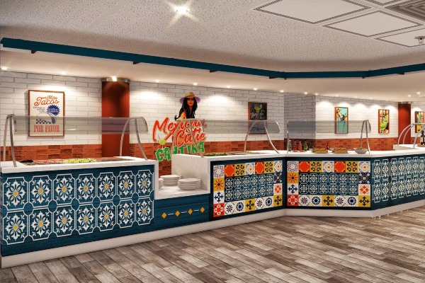 Margaritaville at Sea presenta nuevo mercado gastronómico High Tide Market