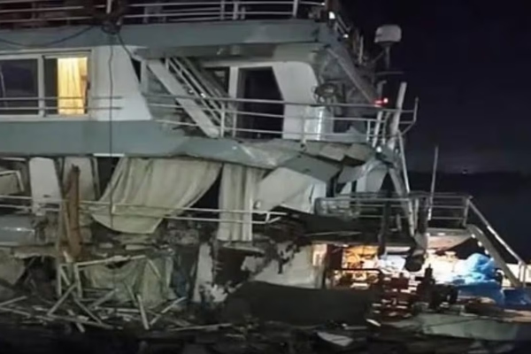 Pasajera muere en colisión de cruceros en río Nilo