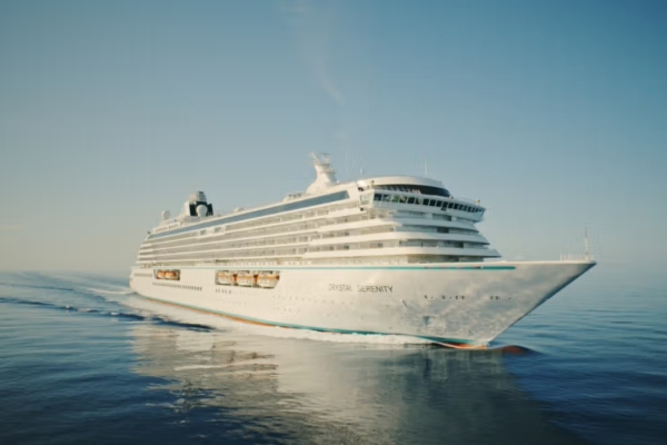 Crystal anuncia primera ola de viajes de 2028 a bordo del Crystal Serenity