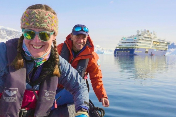 Científico Alessandro Ponzo realiza estudio a bordo de crucero de National Geographic
