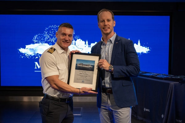 Parten viajes del MSC Grandiosa desde Puerto Cañaveral