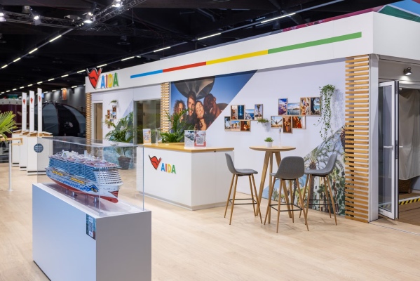 AIDA Cruises presenta nuevo concepto en principales ferias de viajes de 2026