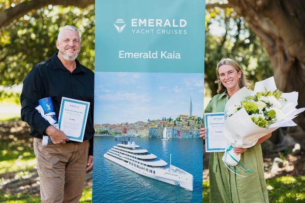 Emerald Cruises anuncia padrinos del Emerald Kaia