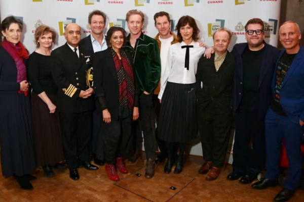 Grandes actores dan vida a Letters Live en asociación con Cunard