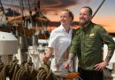 Maik Albrecht y Franziska Pauli asumen responsabilidad culinaria a bordo del Sea Cloud Spirit