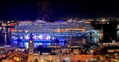 AIDA Cruises se presentará con tres barcos en celebración de los 837 años del Puerto de Hamburgo