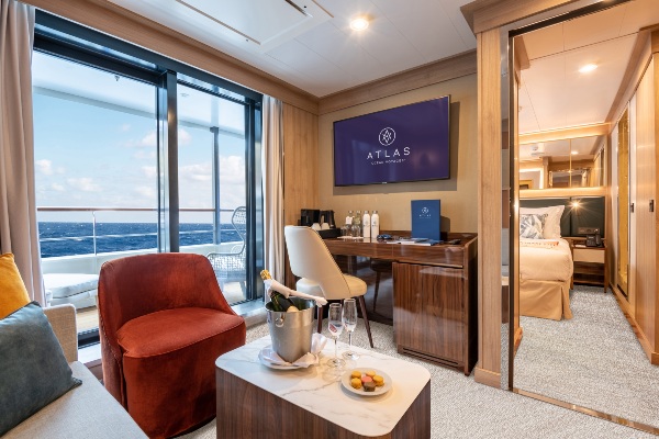 Atlas Ocean Voyages cambia a alojamientos exclusivamente en suites