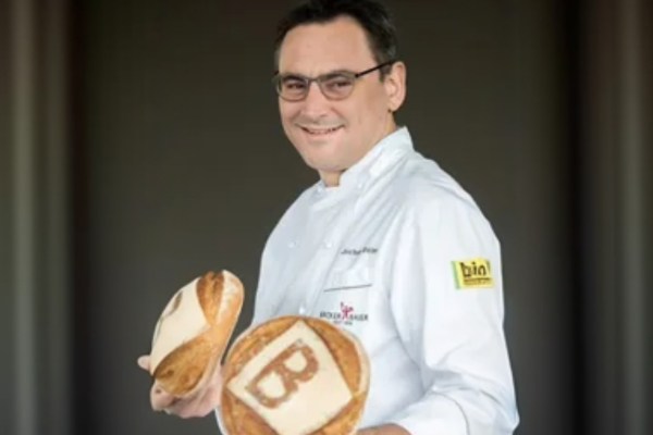 Panadero experto Jochen Baier viaja a bordo del Vasco da Gama