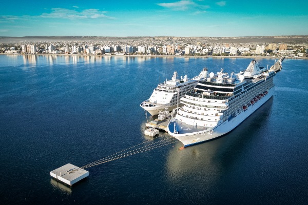 Naves de Silversea y Viking modifican visitas a Puerto Madryn