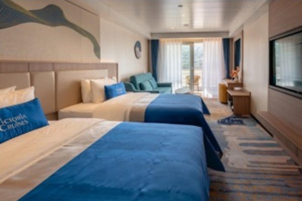 China: Nuevo Victoria Isabella realiza viaje inaugural en río Yangtsé