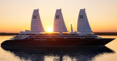 Atlas Ocean Voyages da detalles de sostenibilidad de futuro yate de tres mástiles