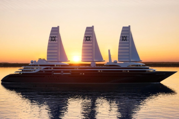 Atlas Ocean Voyages da detalles de sostenibilidad de futuro yate de tres mástiles