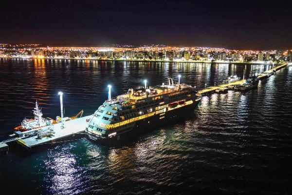 Fridtjof Nansen adelanta visita a Puerto Madryn