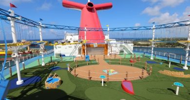 Carnival Magic renace con campo de minigolf y renovaciones en casino y gimnasio