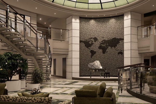 Crystal Serenity entrará en dique seco en octubre para mejorar Aquamarine Classic Suite y espacios públicos