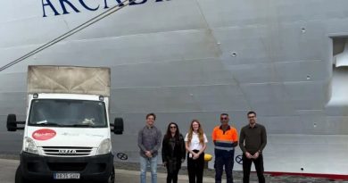 Puertos de Tenerife facilita iniciativa de donación junto con P&O Cruises y Fundación Ataretaco