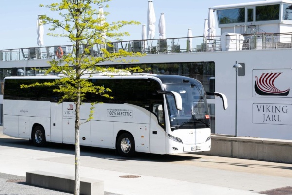 Viking presenta primer bus totalmente eléctrico