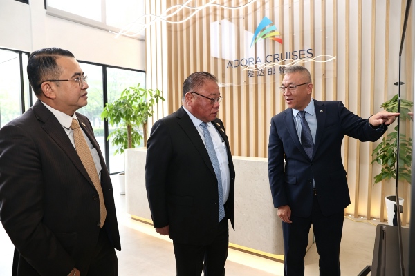 Adora Cruises impulsa cooperación en turismo de cruceros entre China y Malasia