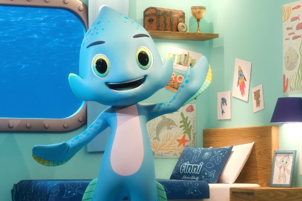 Finni encabeza nuevas atracciones para niños a bordo del nuevo Mein Schiff Flow