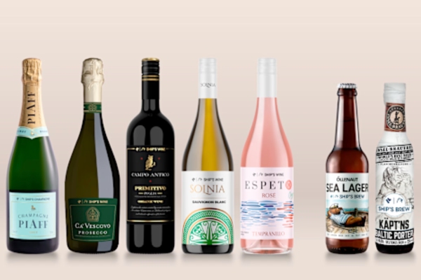 Tallink Silja Line presenta nueva selección de vinos y cervezas de marca propia para 2026-2028