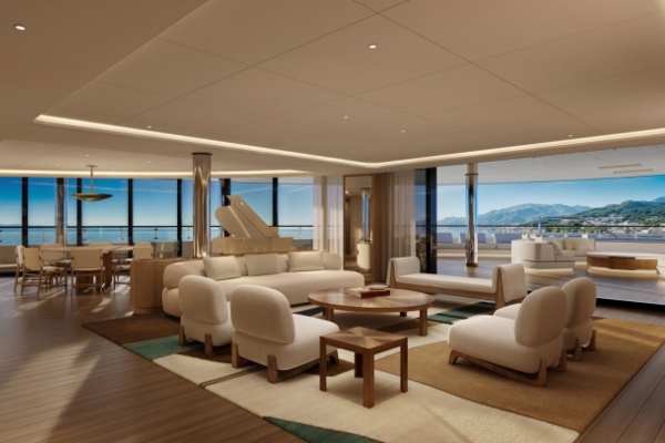 Presentan nuevas suites residenciales a bordo del futuro Four Seasons II