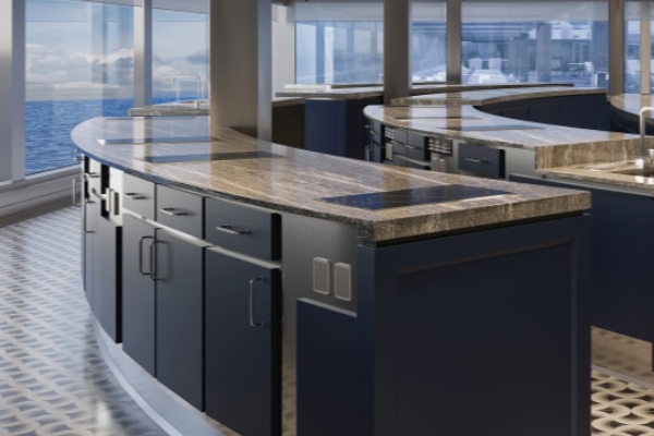 Seven Seas Prestige ofrece experiencia epicúrea a bordo Culinary Arts Kitchen