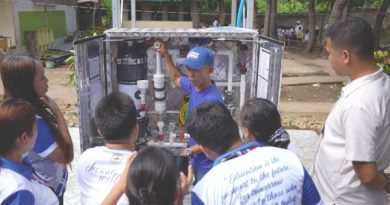 Filipinas: Programa SEA the Future entrega agua potable a comunidades de Cebú