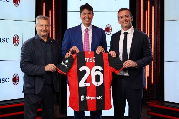 MSC Cruceros seguirá siendo patrocinador oficial del AC Milan
