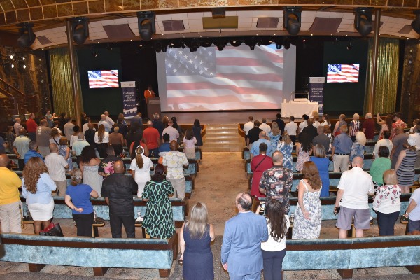 Carnival celebra aniversario de Estados Unidos en Jacksonville