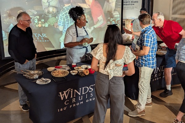 Windstar presenta cruceros culinarios de la Fundación James Beard