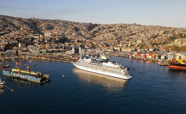Recaladas de cruceros a Puerto de Valparaíso crecerán 25% en próxima temporada