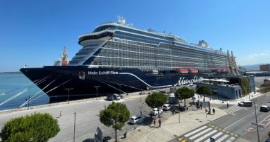 Mein Schiff Flow hace primera visita a Puerto de Koper